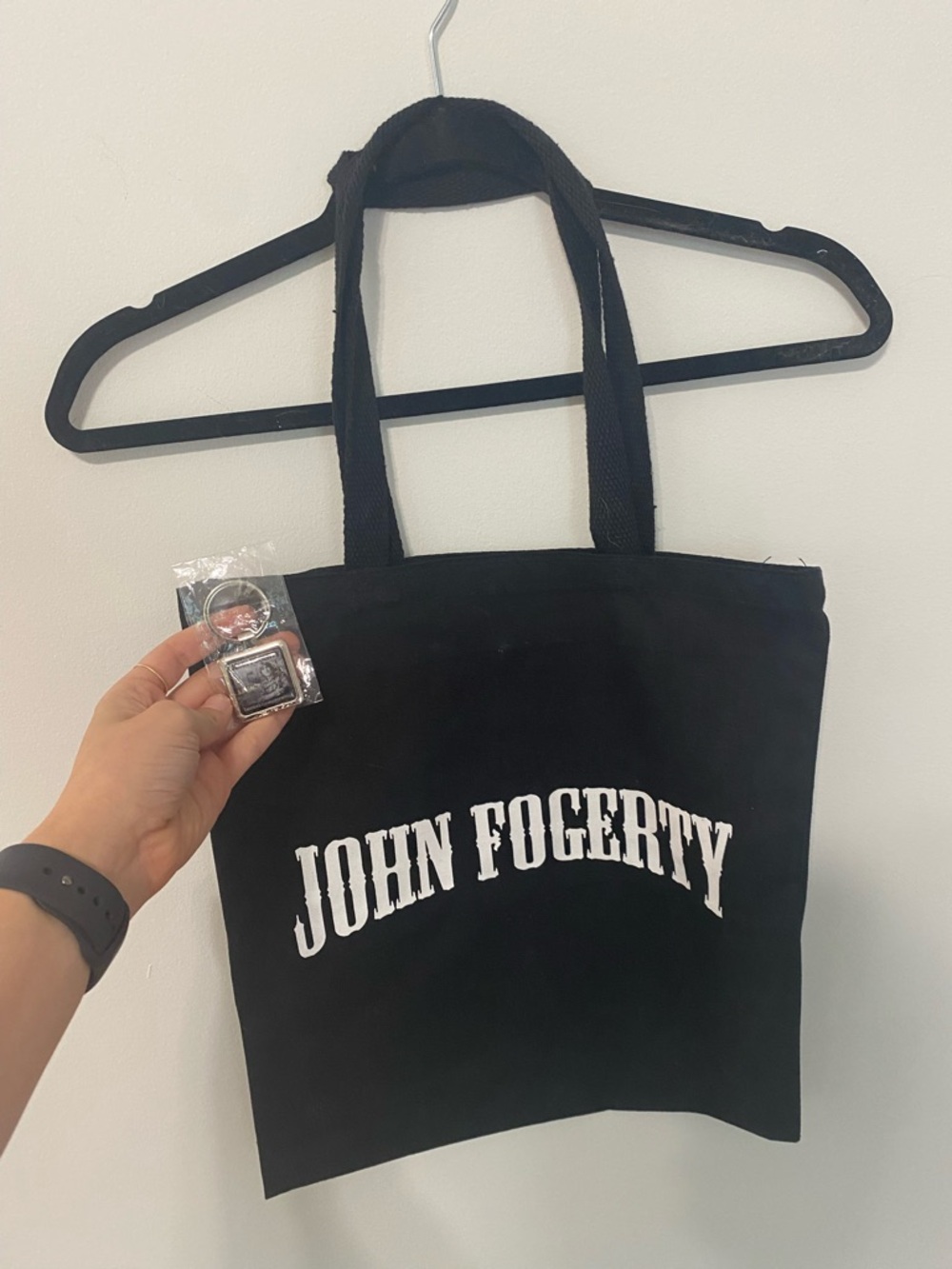 John Fogerty Canvas Tote Bag and Key Chain VIP SWAG